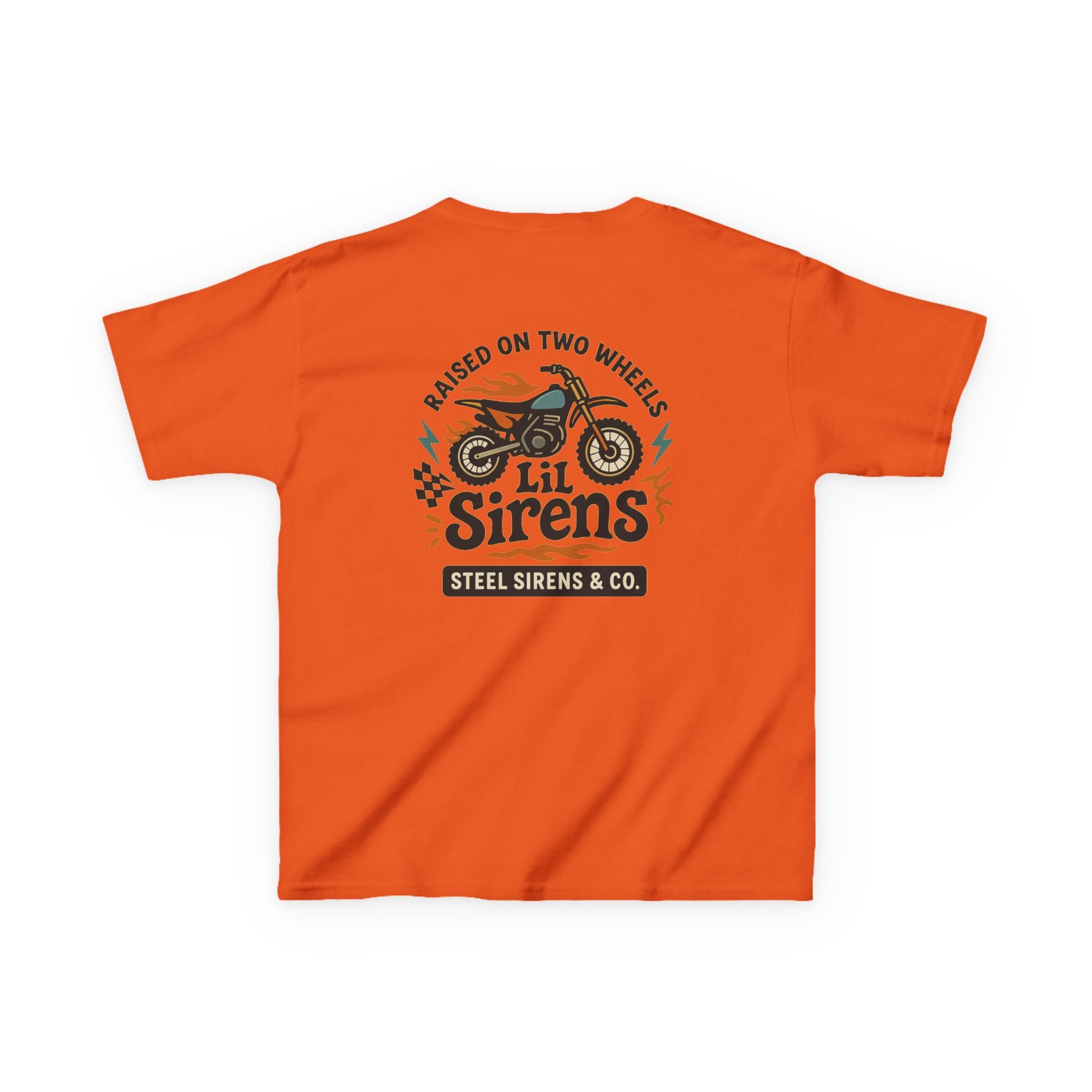 Raised on Two Wheels Youth Tee