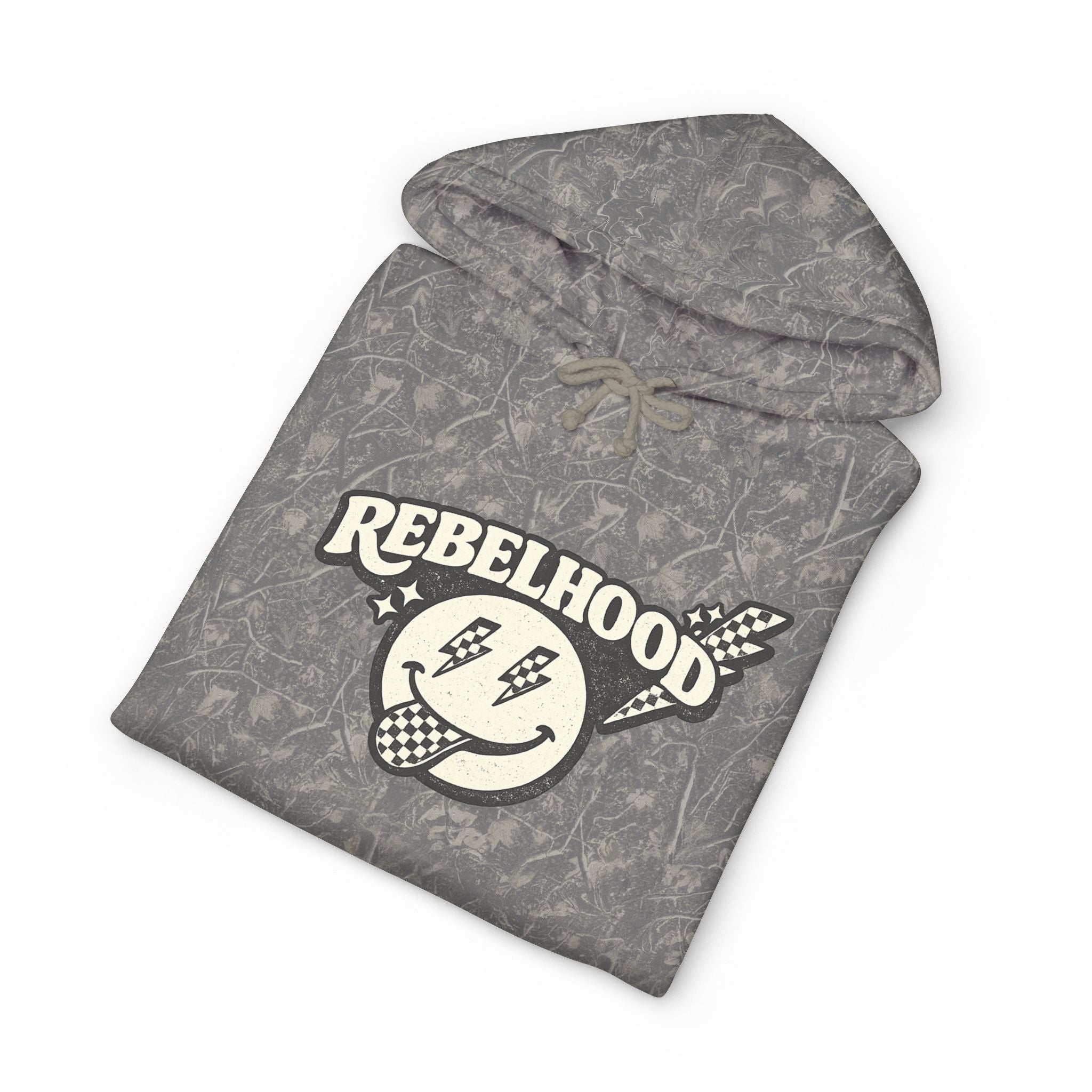 Hoodie — Rebelhood "Someone's Untamed & Unhinged Mama" Distressed Graphic Hoodie
