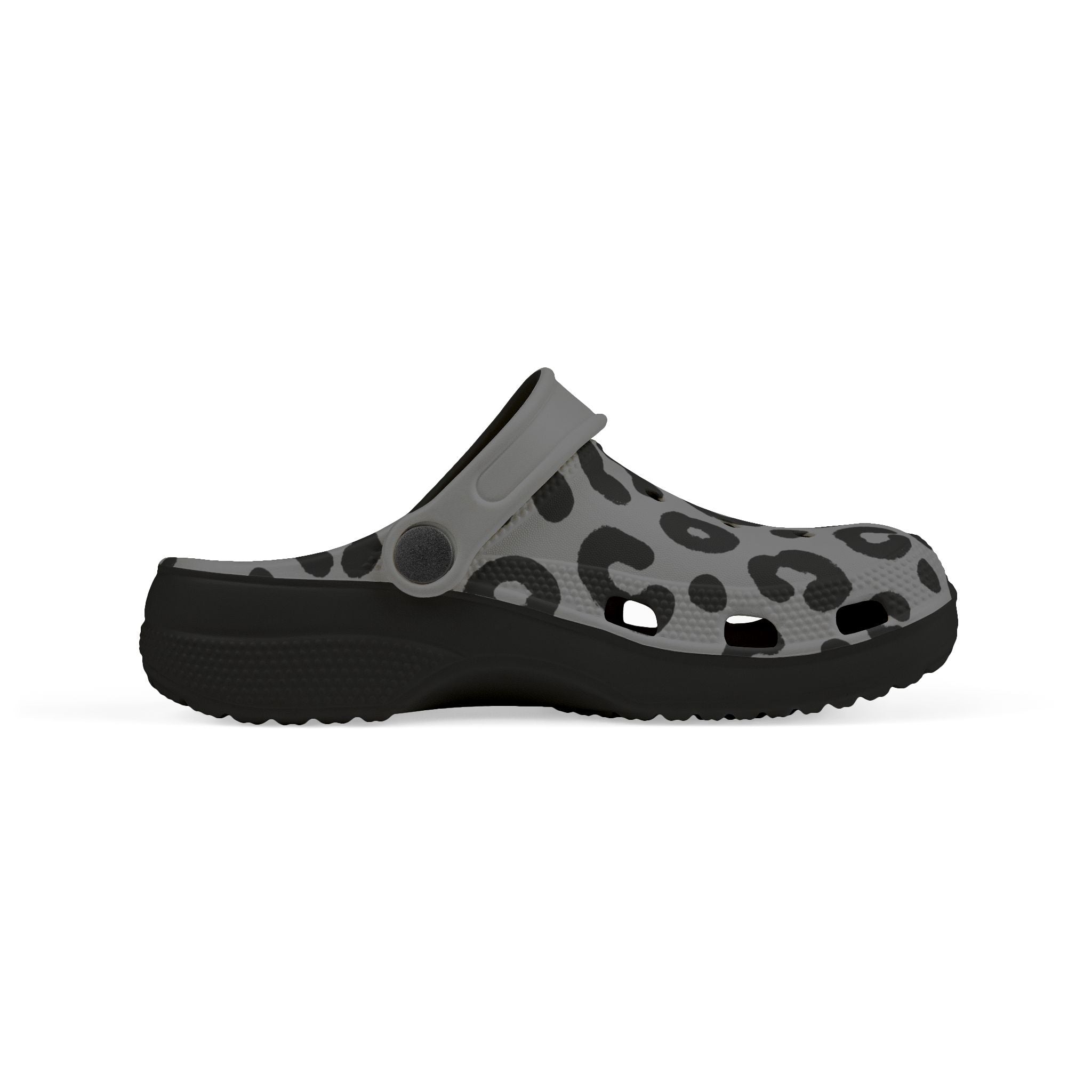Wild Leopard Kids Clogs