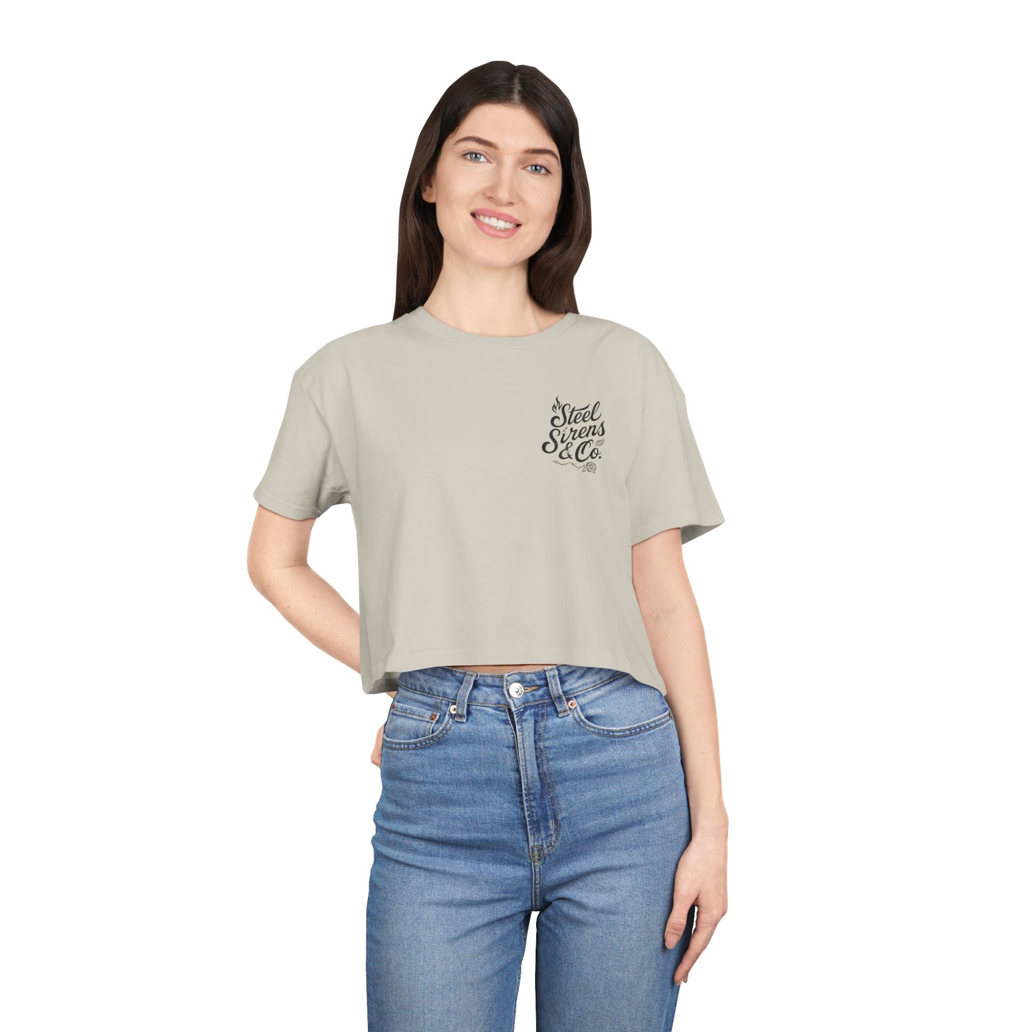 Classic Medusa Cropped Tee