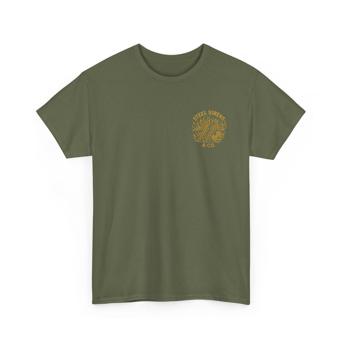 No Traction Just Action Adult Tee