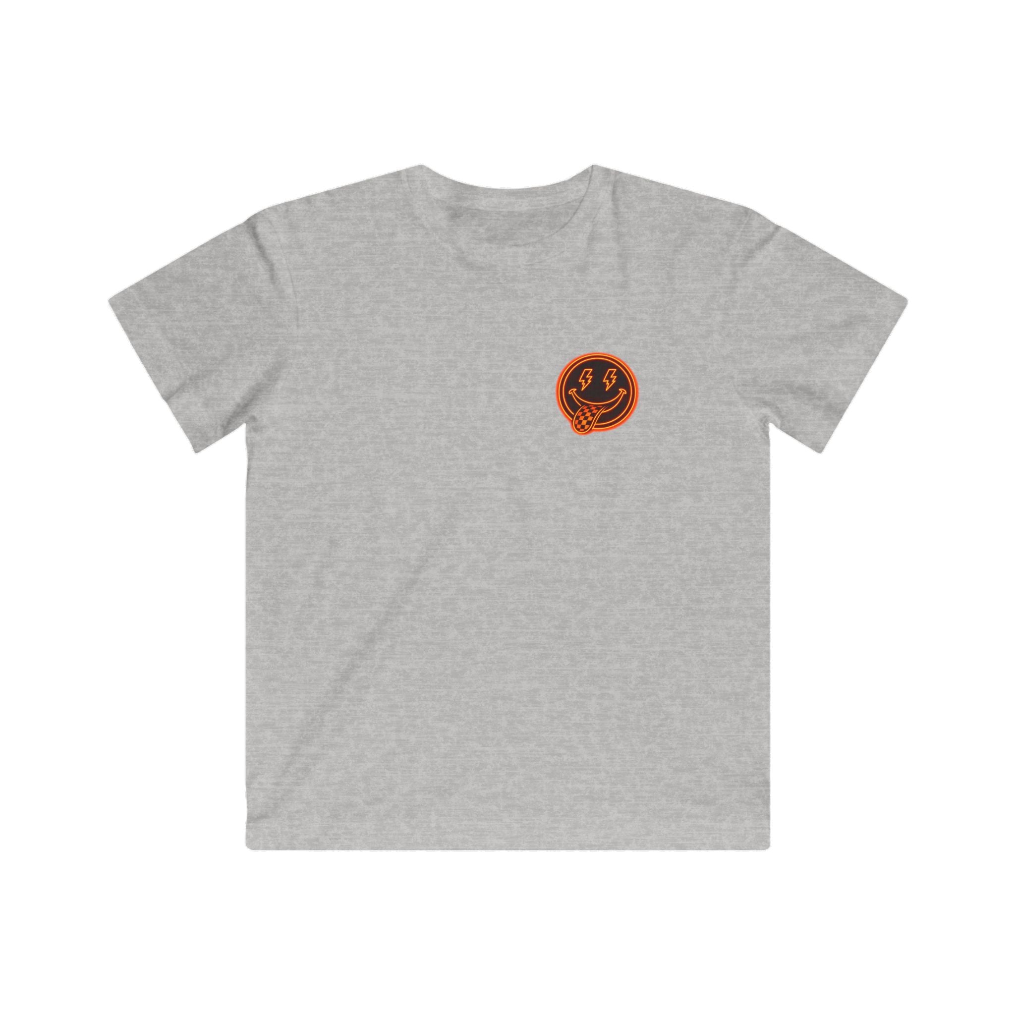 Kids Tee — Retro Racing Patch "Ridgewood Speed Shop"