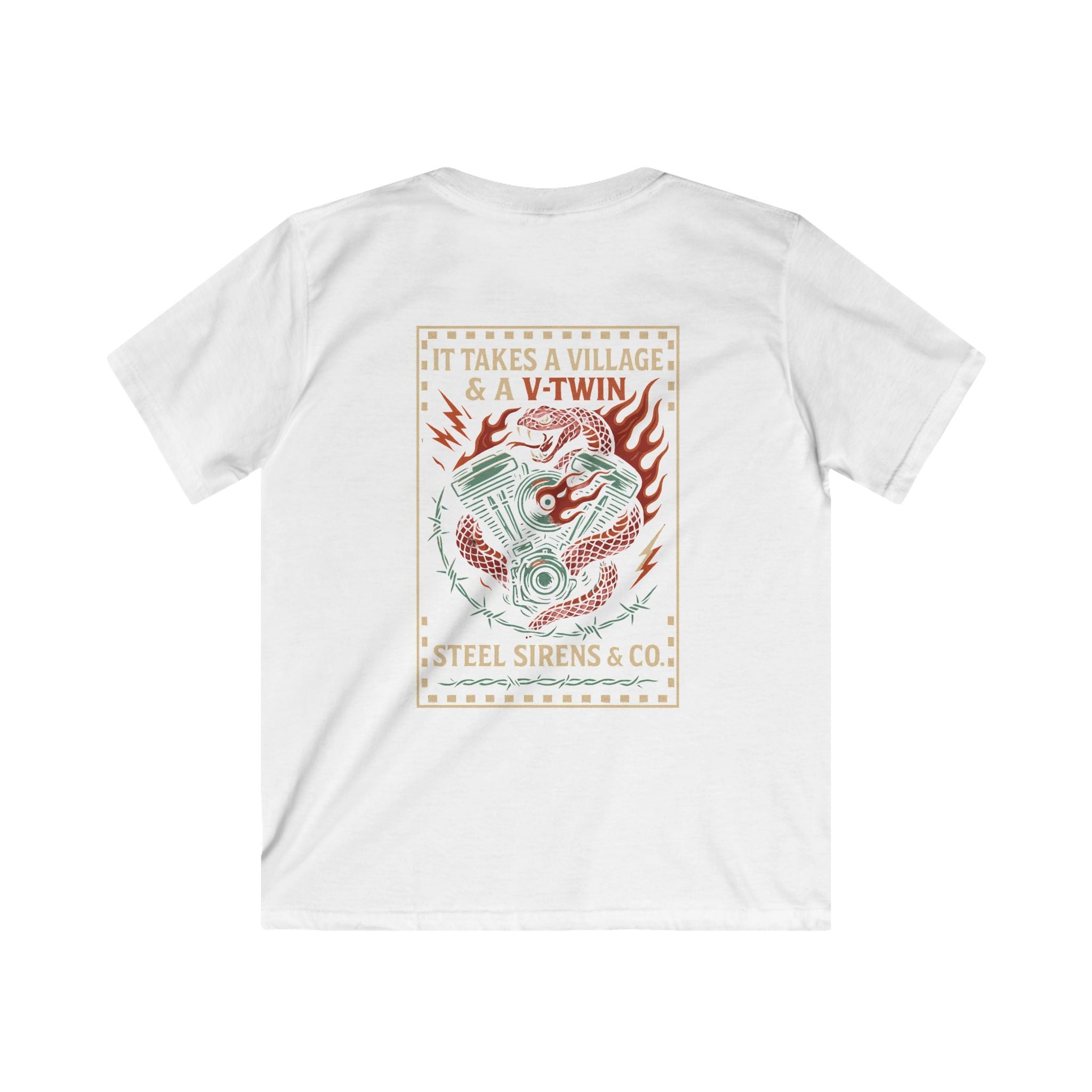 Village & V-Twin - Youth Tee