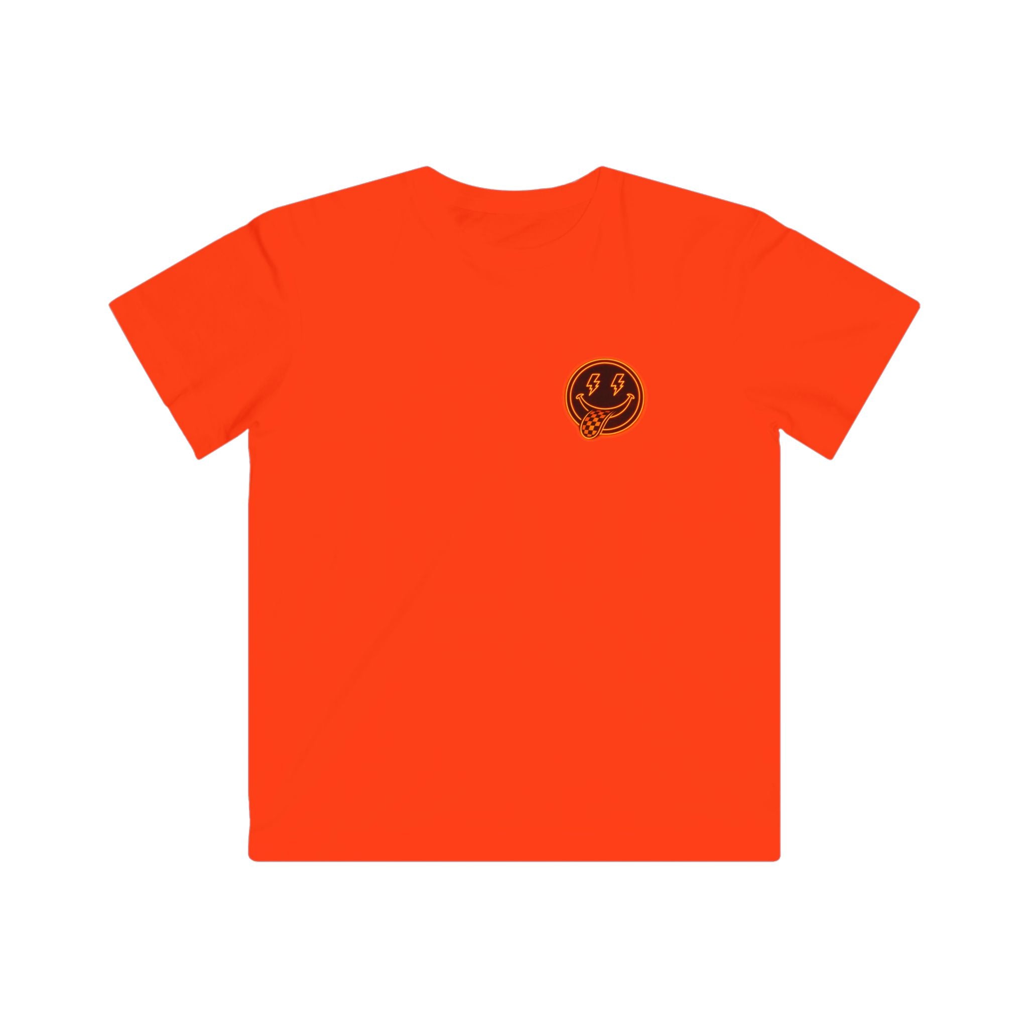 Kids Tee — Retro Racing Patch "Ridgewood Speed Shop"