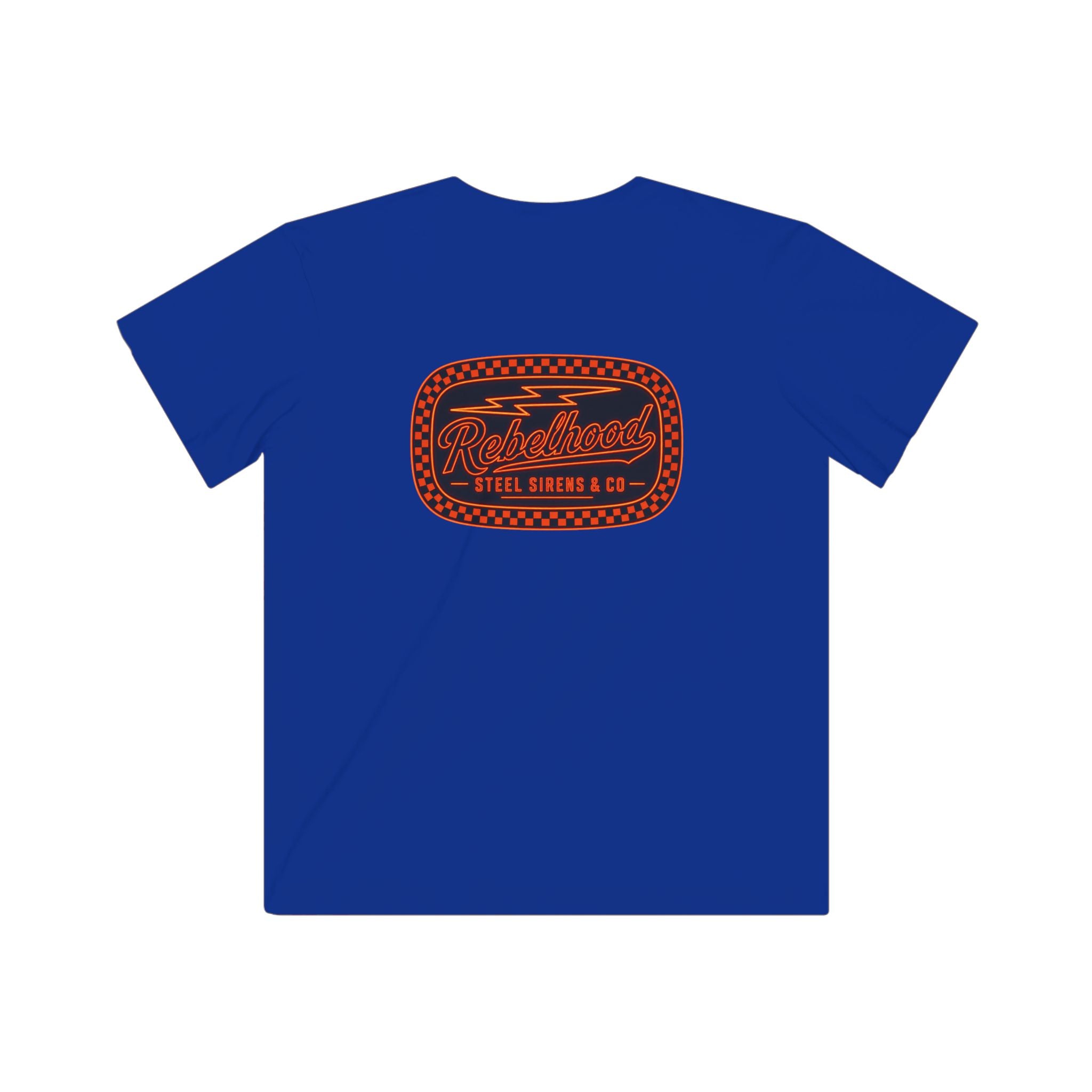 Kids Tee — Retro Racing Patch "Ridgewood Speed Shop"