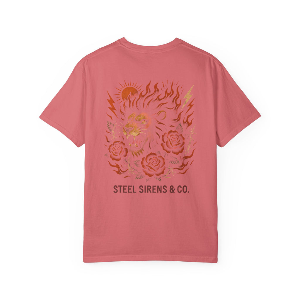 Leo Born, Fire Forged Garment-Dyed T-shirt