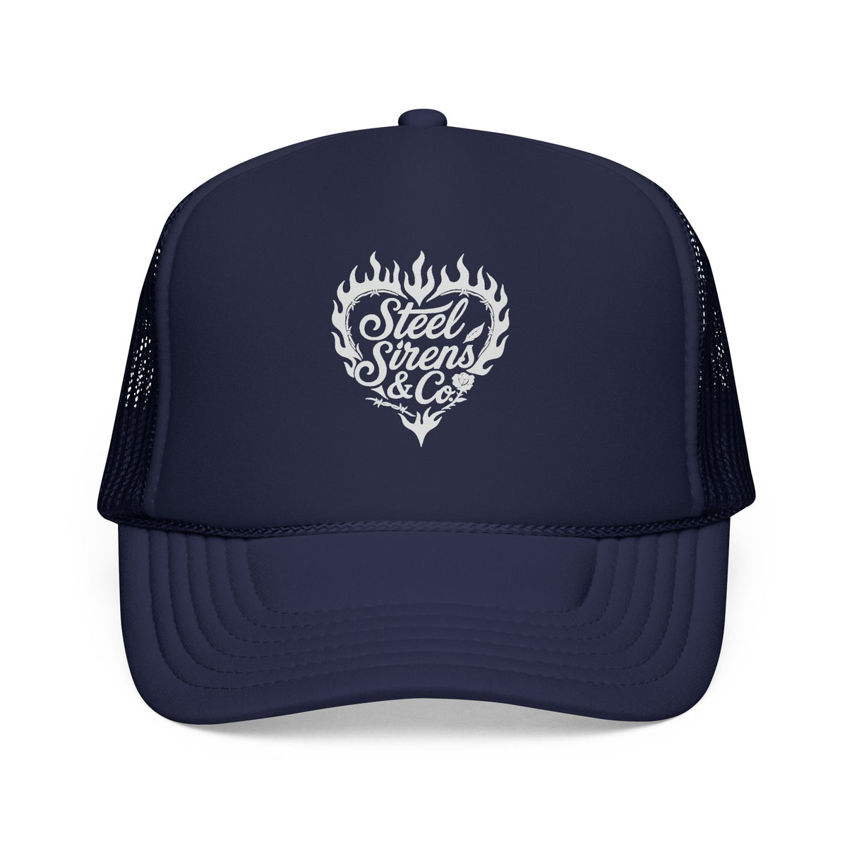 Heart on Fire Foam Trucker Hat