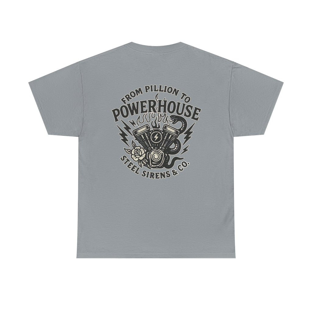 Pillion to Powerhouse Tee