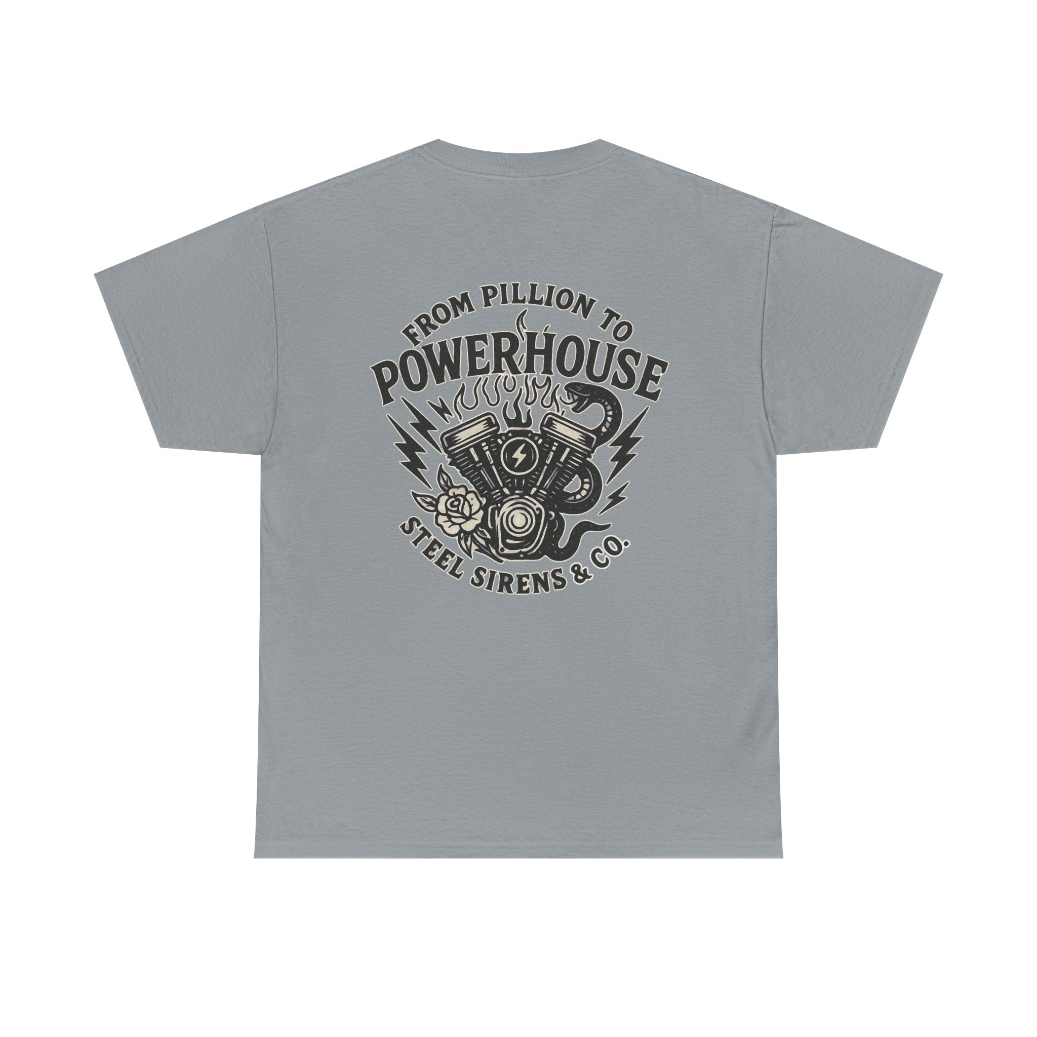 Pillion to Powerhouse Tee