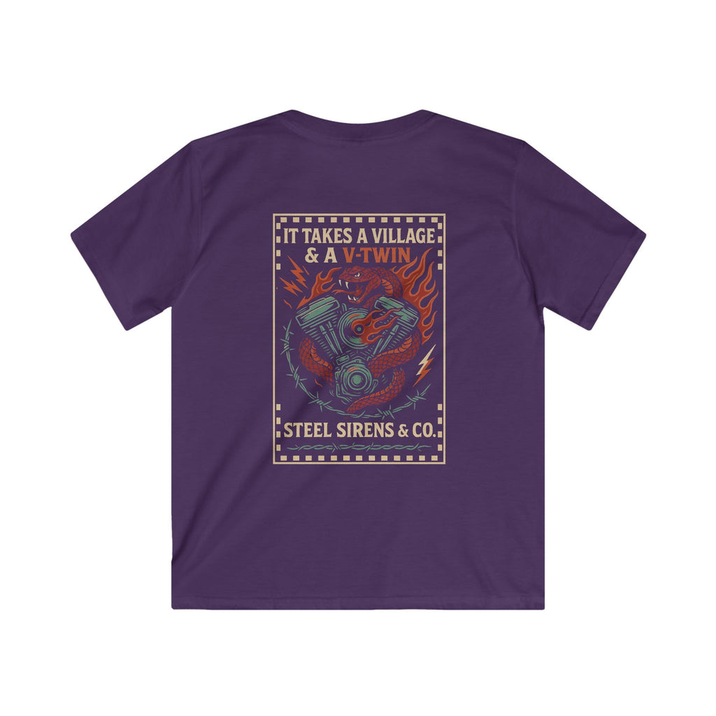 Village & V-Twin - Youth Tee