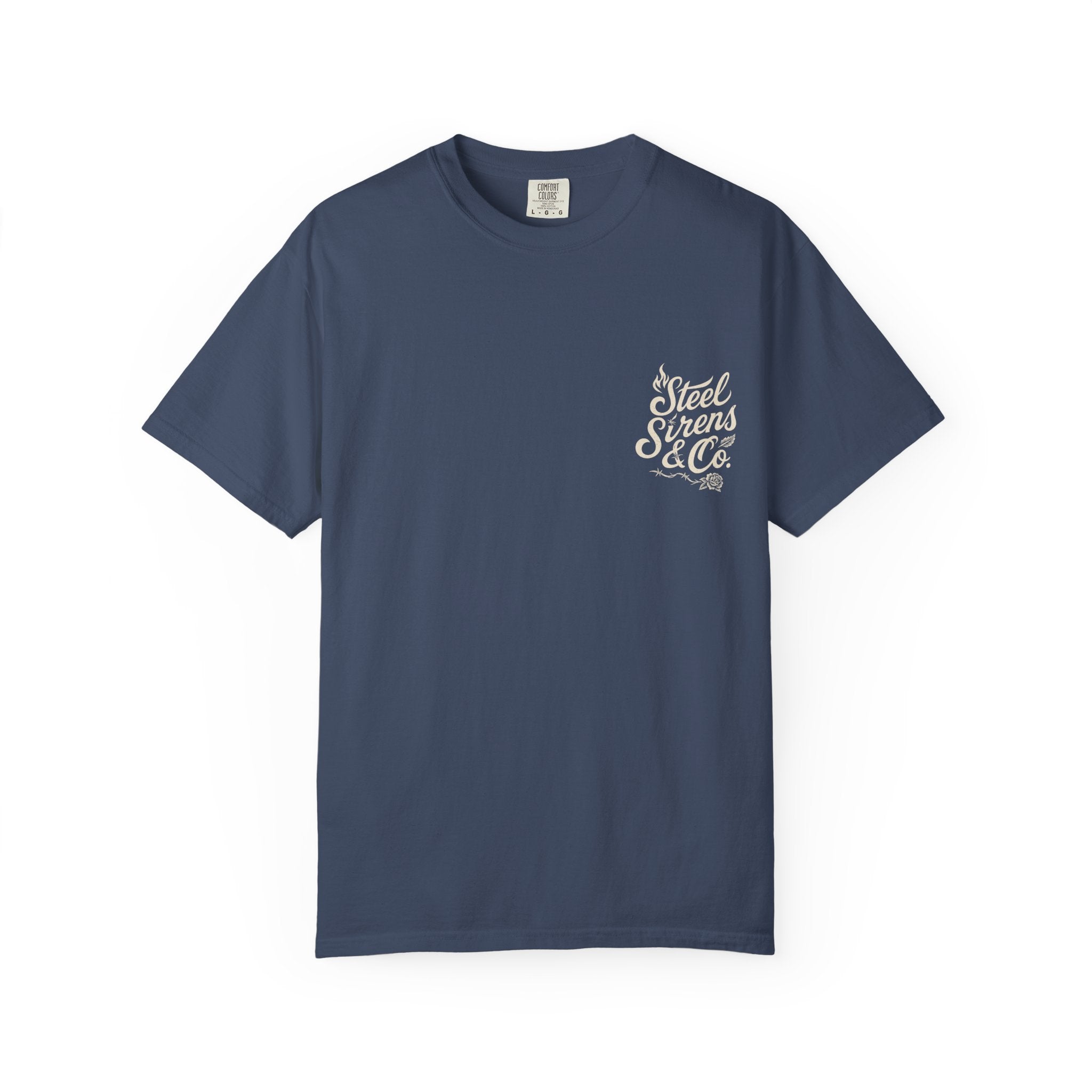 Built to Rise Graphic T-Shirt — Steel Sirens Co. Chest Logo