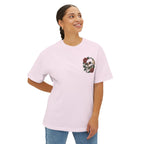 Skull Rose Unisex Oversized Boxy Tee