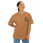 Skull Rose Unisex Oversized Boxy Tee