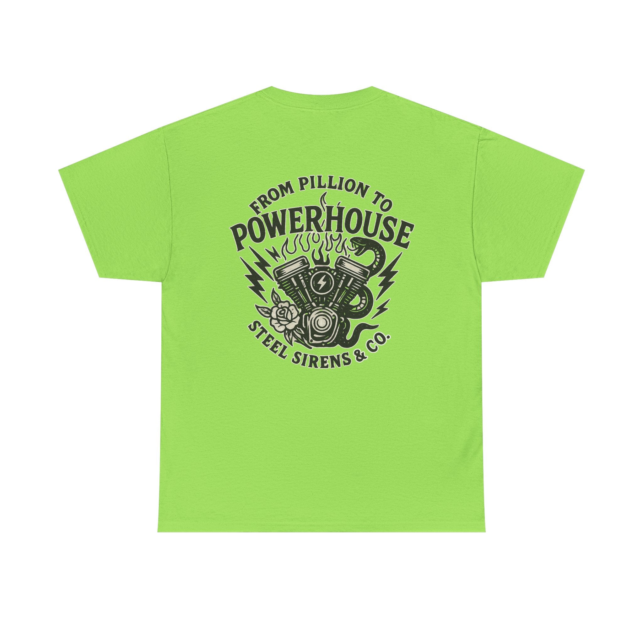 Pillion to Powerhouse Tee