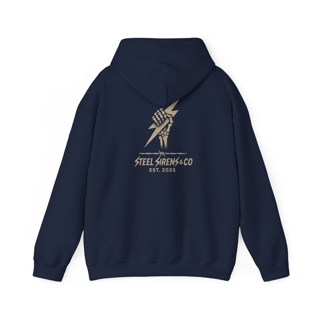 Bold Graphic Hoodie for Music Lovers, Unisex Sweatshirt, Perfect for Concerts, Casual Outfits, Gift for Him or Her
