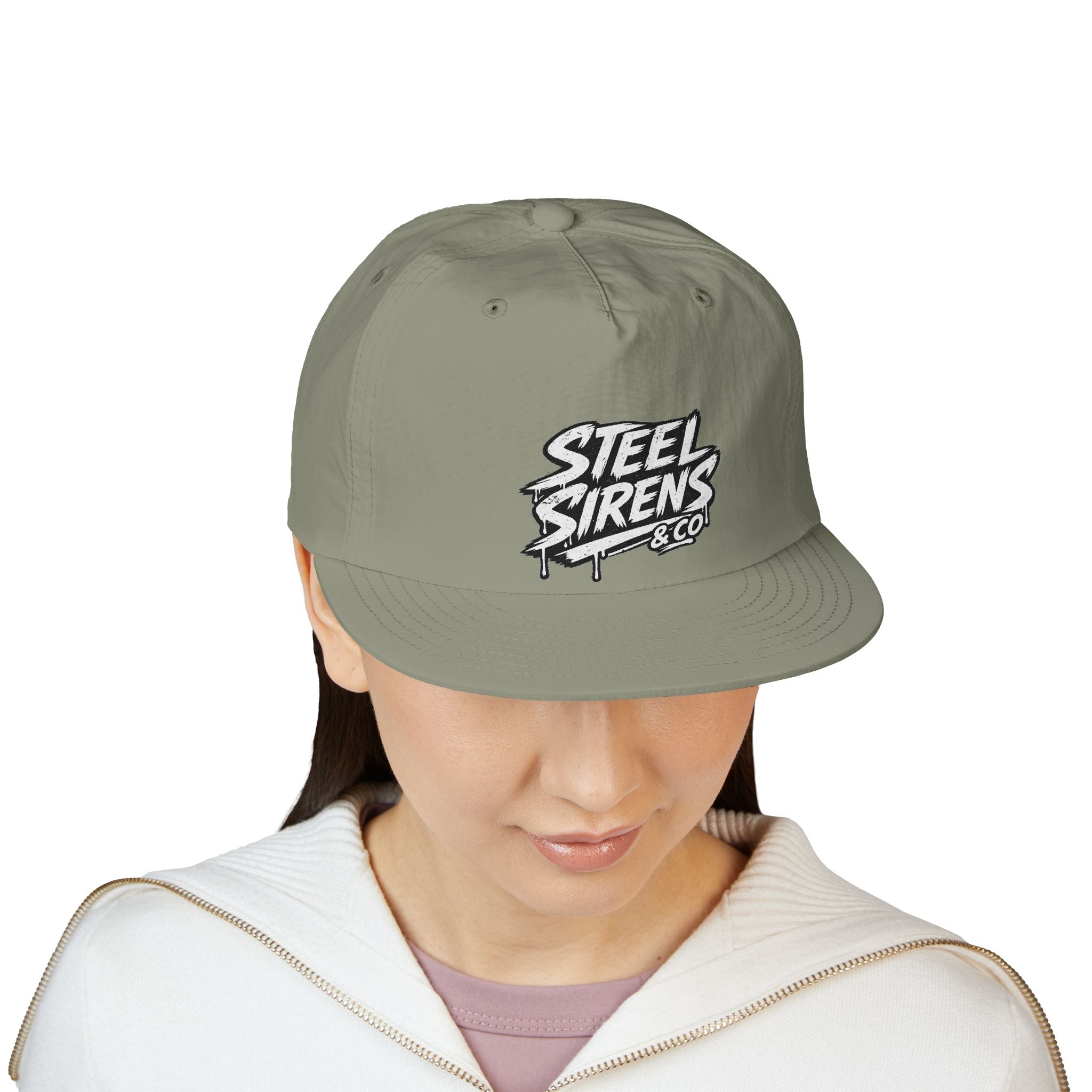 Surf Cap — Steel Sirens Script Logo Hat