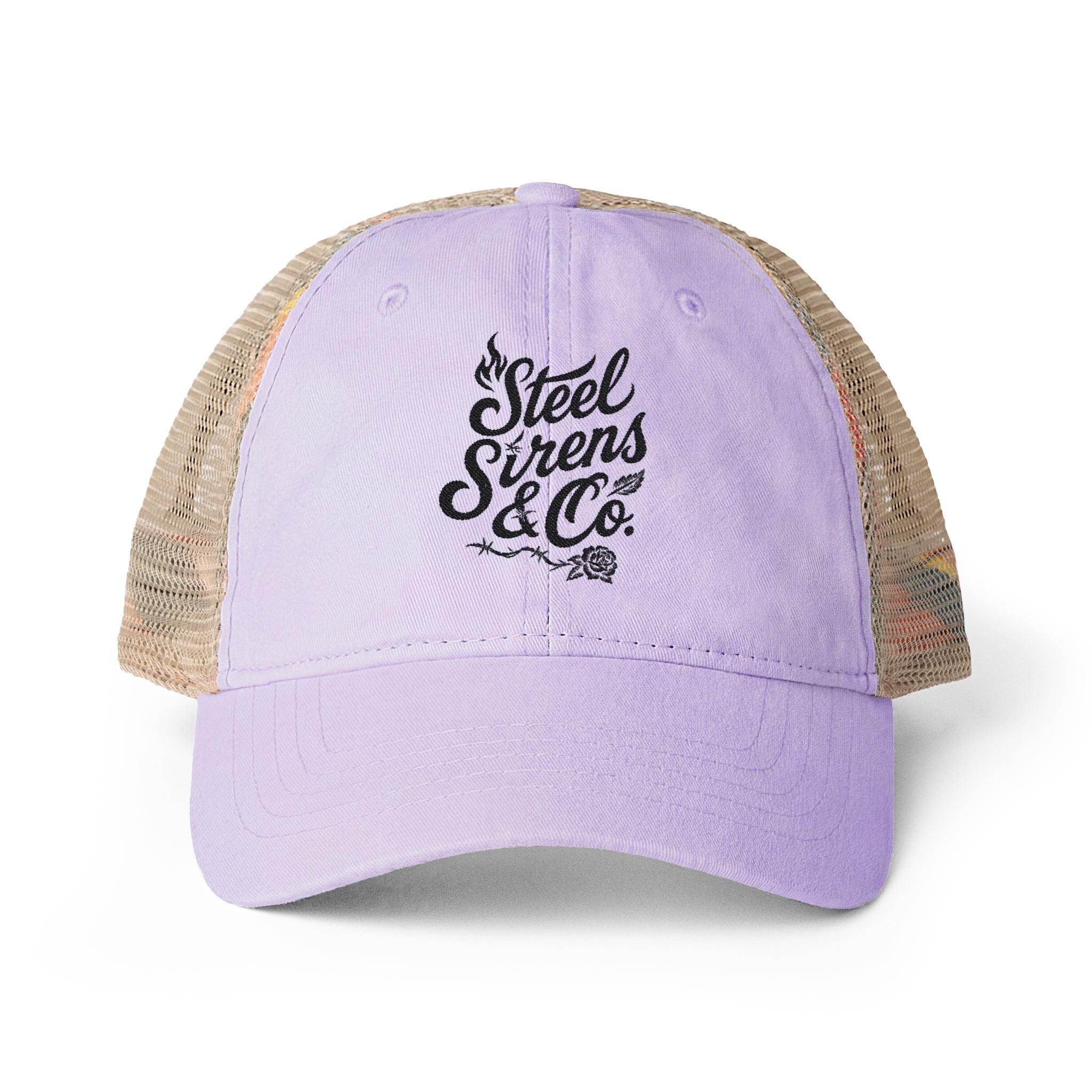 Women's Washed Mesh-Back Cap