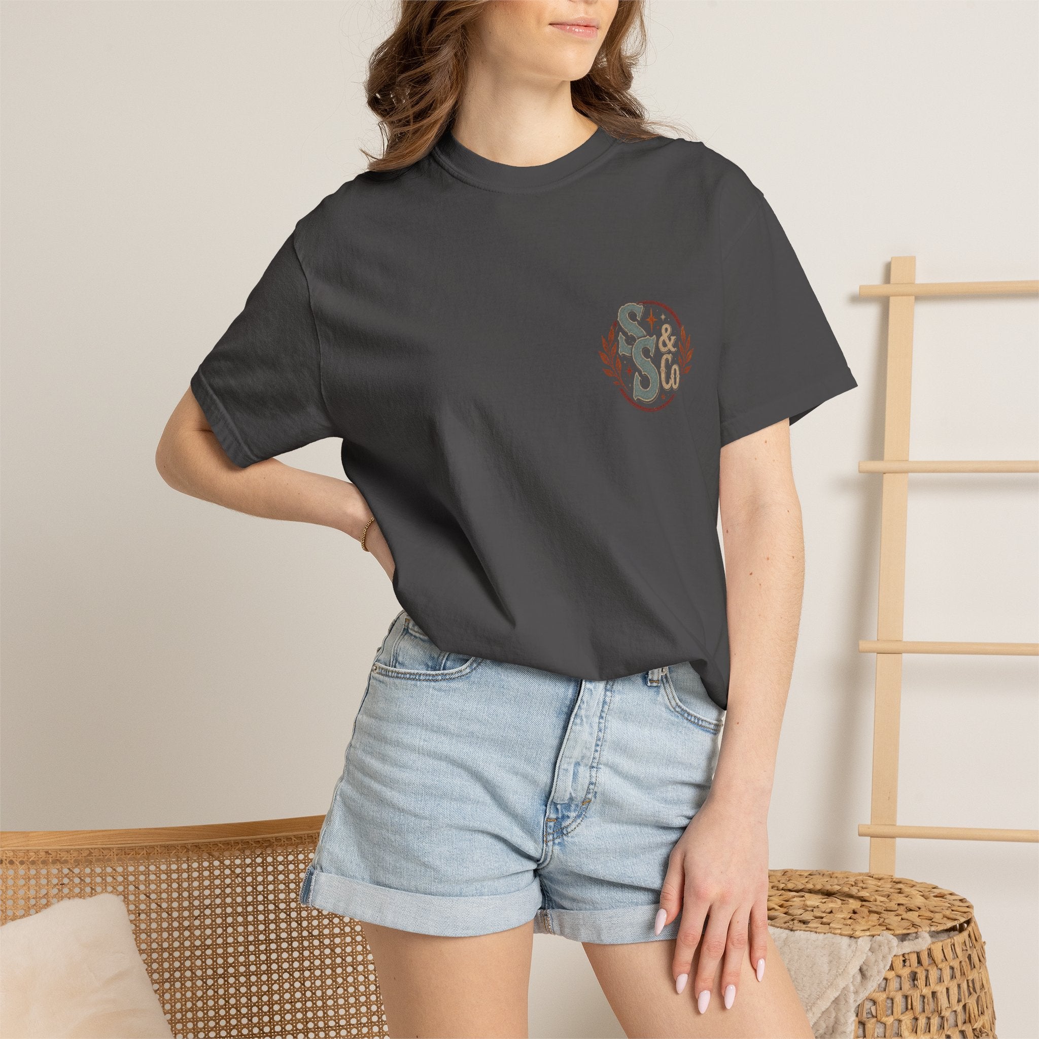 Steel Sirens & Co Graphic T-Shirt — Vintage Eye & Lightning