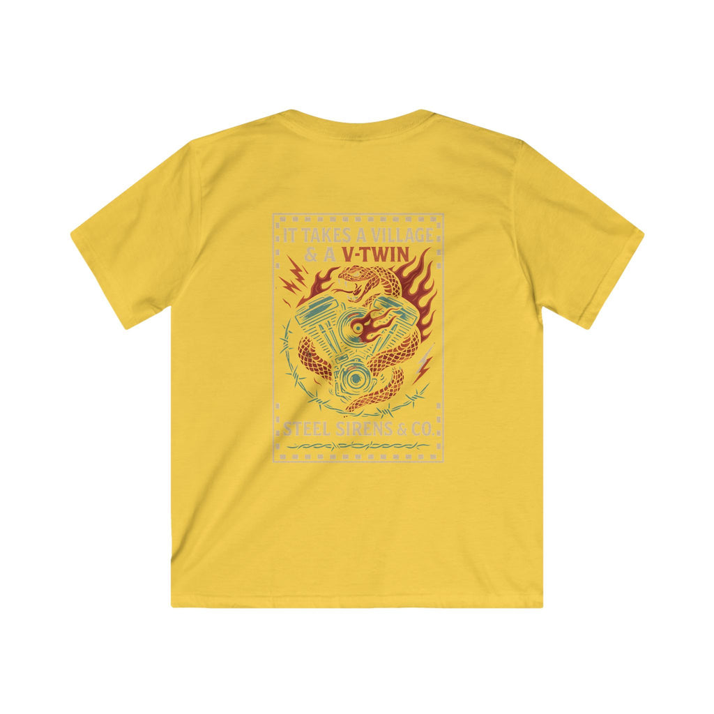 Village & V-Twin - Youth Tee