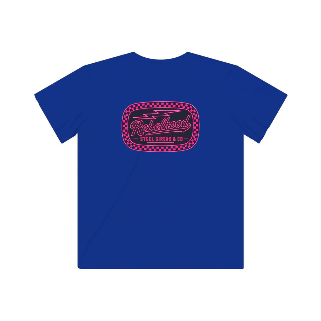 Neon Pink Rebelhood Youth Graphic Tee