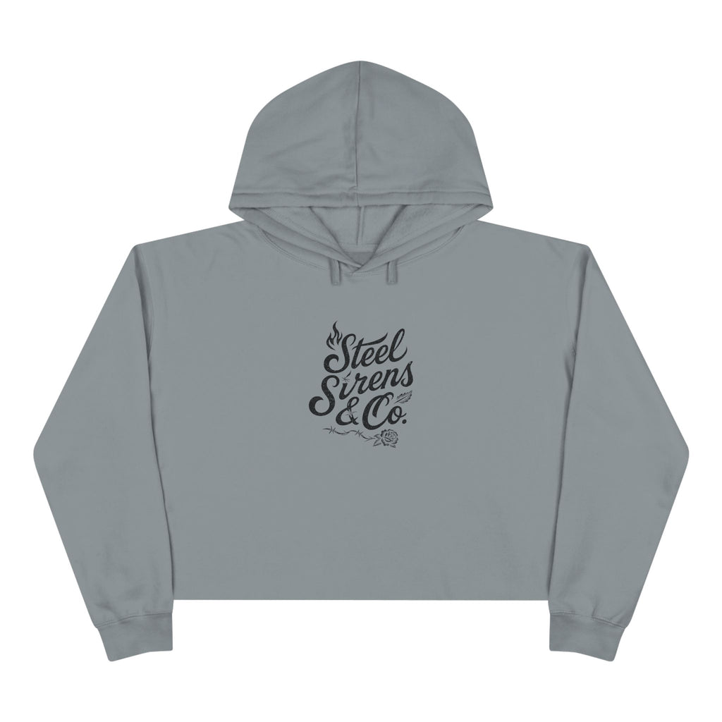 Classic Medusa Cropped Hoodie