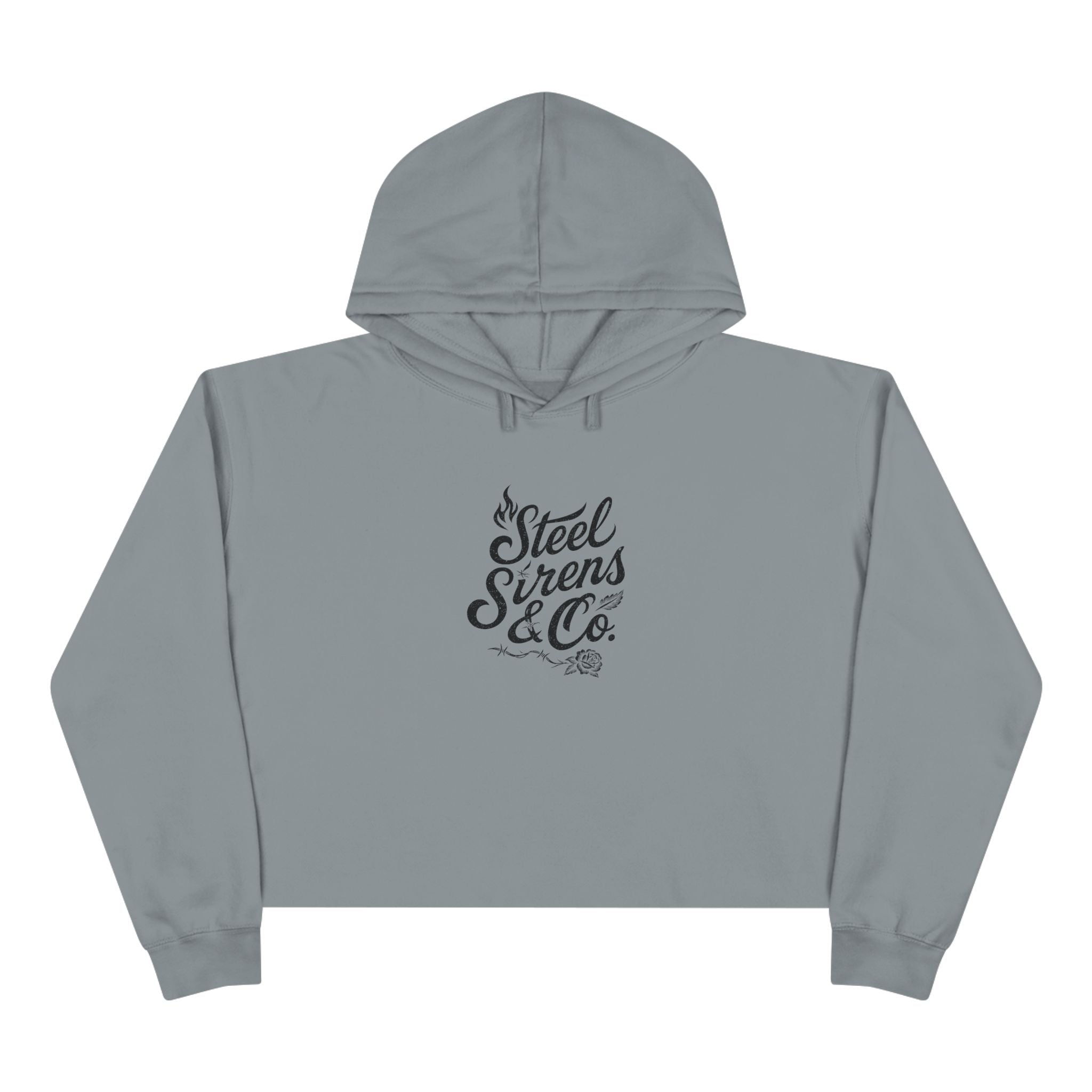 Classic Medusa Cropped Hoodie