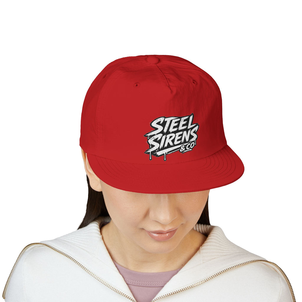 Surf Cap — Steel Sirens Script Logo Hat