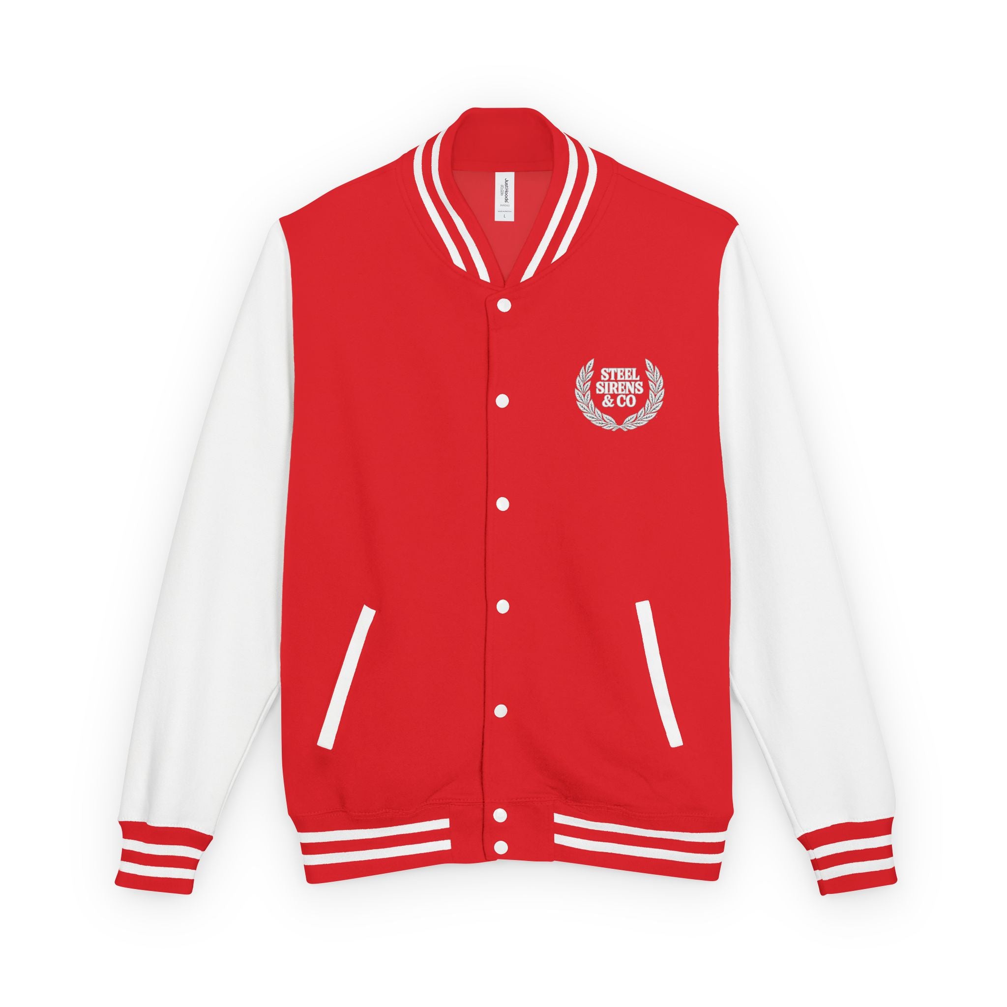 Letterman Jacket — Steel Sirens Crest Varsity Jacket