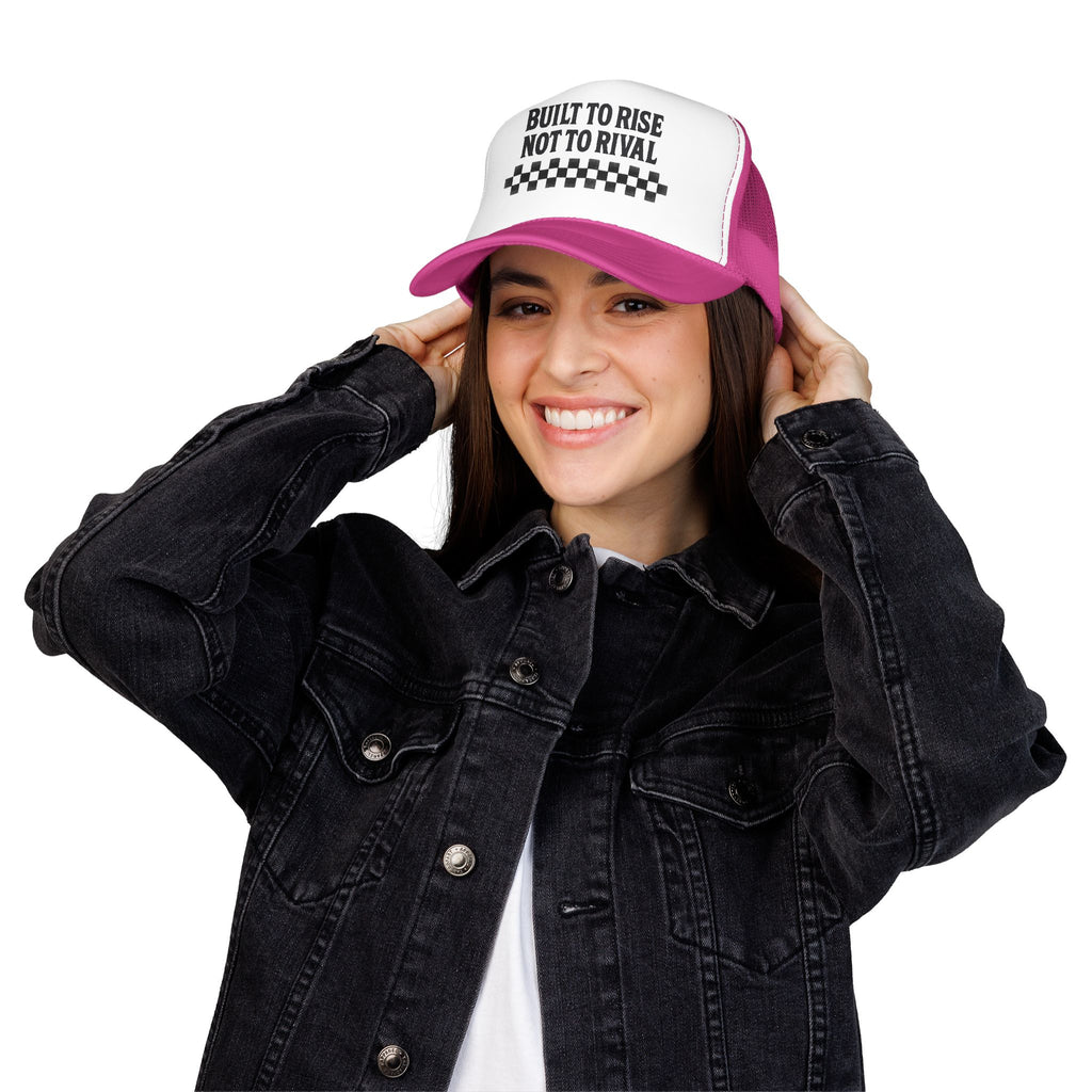 Rise Over Rivalry Foam Trucker Hat