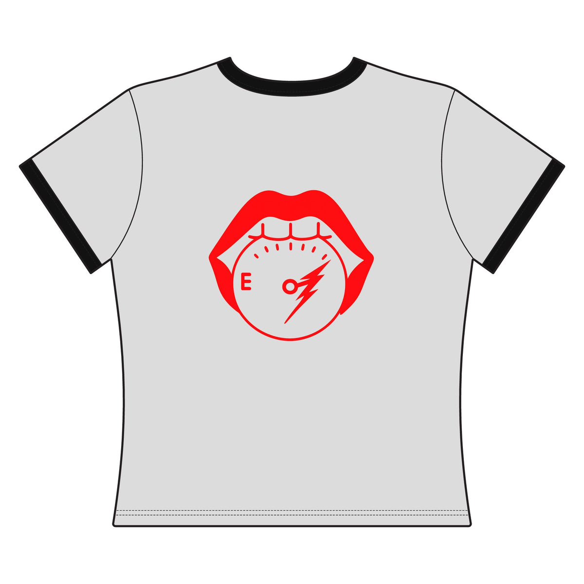 Kiss My Gas Ringer Tee