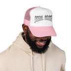 Flaming Steel Sirens Embroidered Trucker Hat