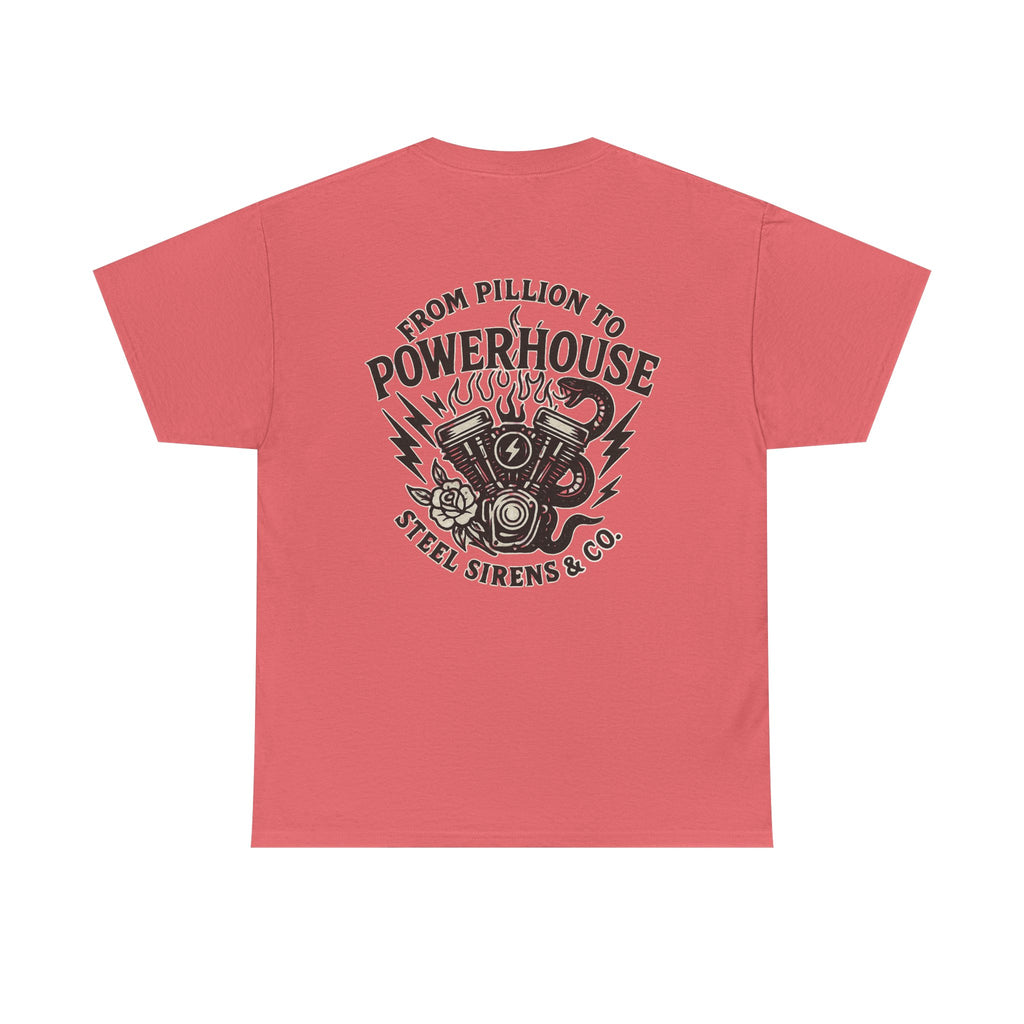 Pillion to Powerhouse Tee