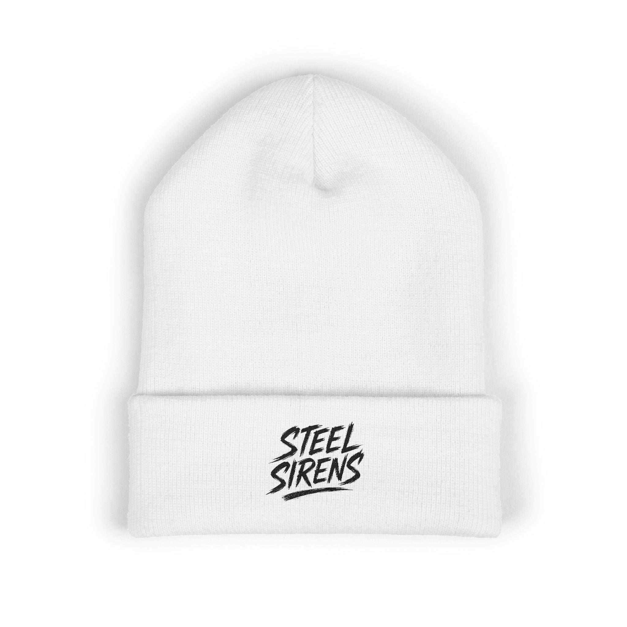 Steel Sirens Embroidered Cuffed Beanie