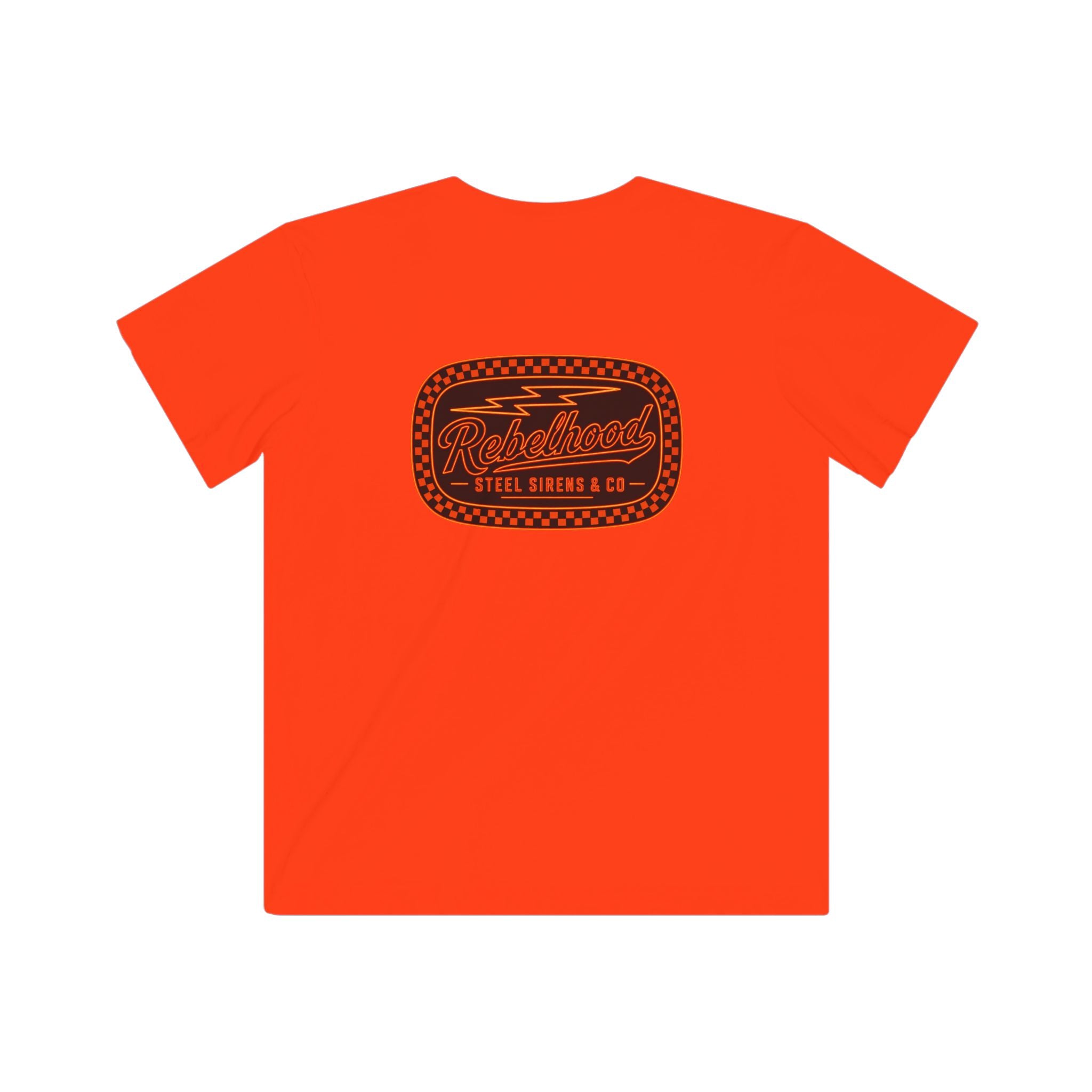 Kids Tee — Retro Racing Patch "Ridgewood Speed Shop"