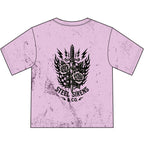 Steel Sirens Youth T‑Shirt — Vintage Dagger & Roses Graphic Tee