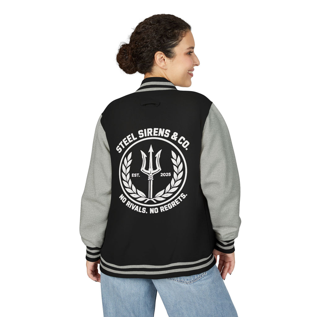 Letterman Jacket — Steel Sirens Crest Varsity Jacket