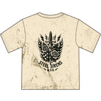 Steel Sirens Youth T‑Shirt — Vintage Dagger & Roses Graphic Tee