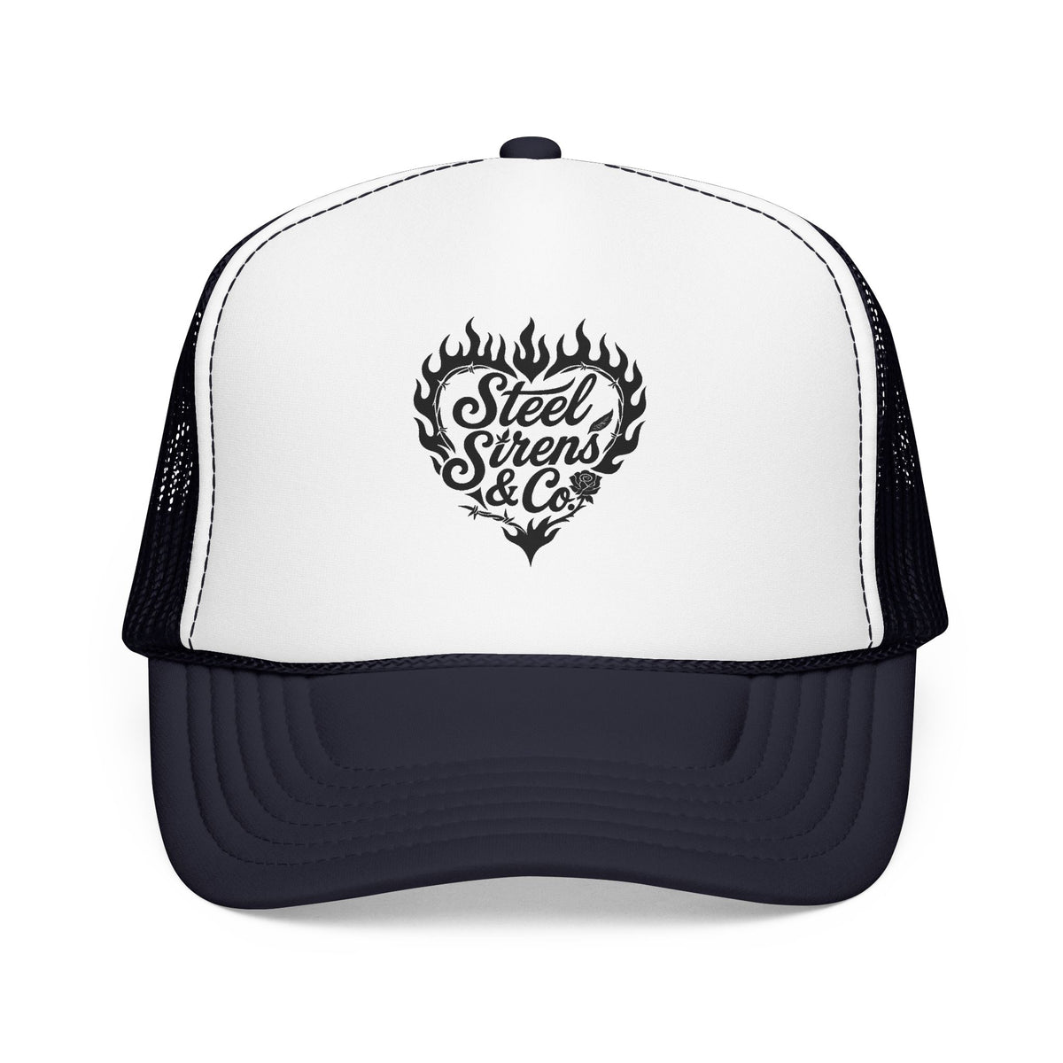 Heart on Fire Foam Trucker Hat