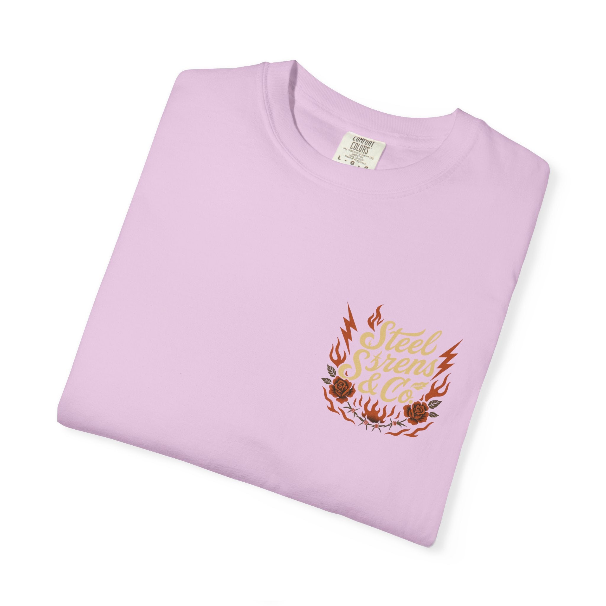 Leo Born, Fire Forged Garment-Dyed T-shirt