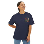 Skull Rose Unisex Oversized Boxy Tee