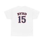 Red Sox Baseball Tee — Winston Logo & BYRD 15 Jersey Back