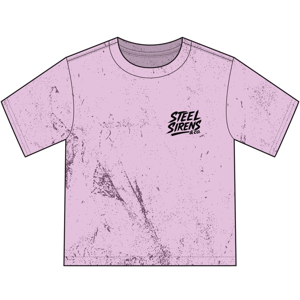 Raised by Steel Youth Comfort Colors Tee