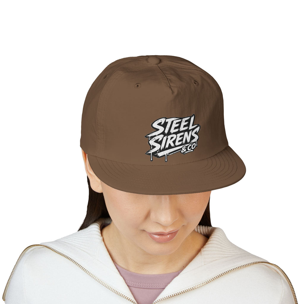 Surf Cap — Steel Sirens Script Logo Hat