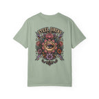 Steel Sirens Tee — Vintage Floral All-Seeing Eye Graphic T-Shirt