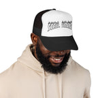Flaming Steel Sirens Embroidered Trucker Hat
