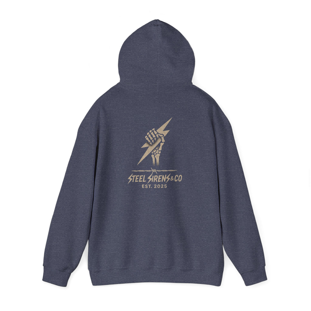 Bold Graphic Hoodie for Music Lovers, Unisex Sweatshirt, Perfect for Concerts, Casual Outfits, Gift for Him or Her