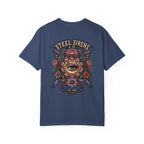 Steel Sirens Tee — Vintage Floral All-Seeing Eye Graphic T-Shirt