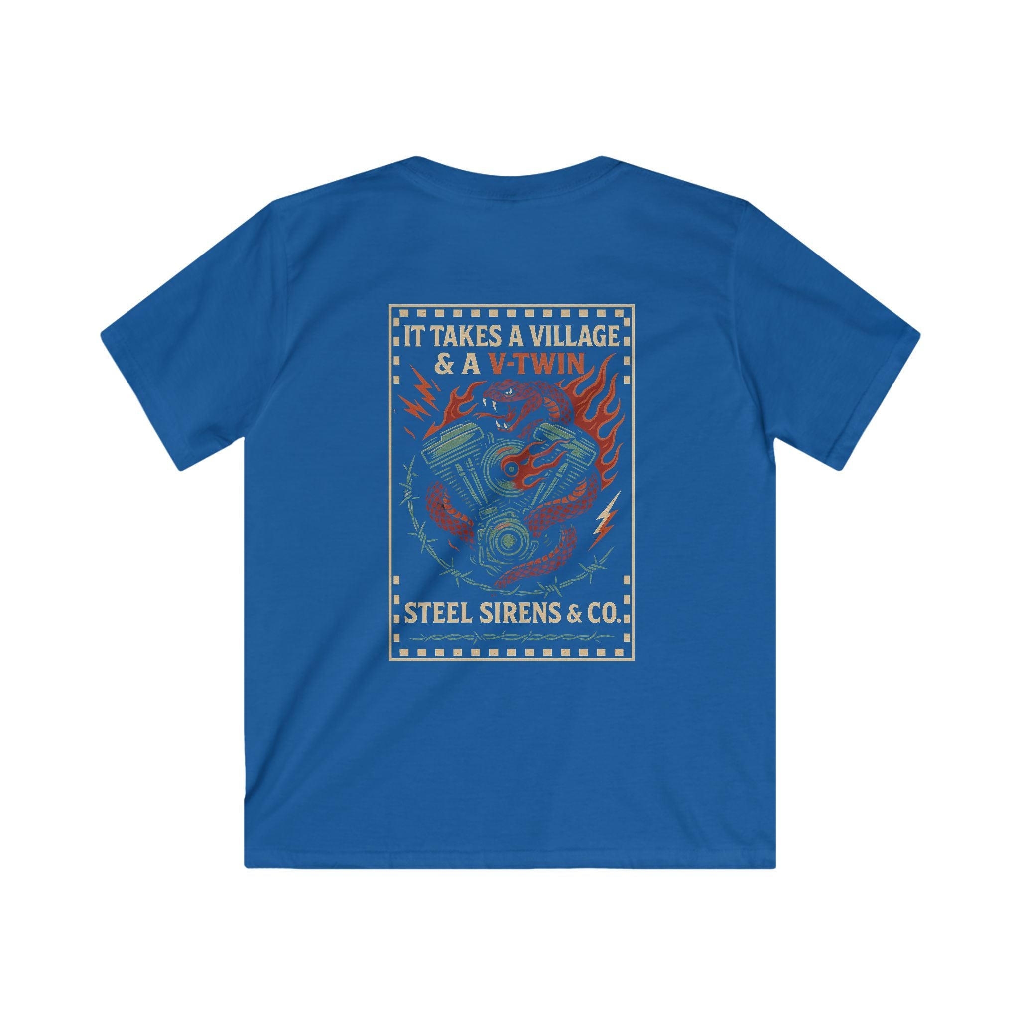 Village & V-Twin - Youth Tee