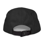Steel Sirens & Co. Embroidered 5-Panel Cap — Khaki Vintage Patch Hat