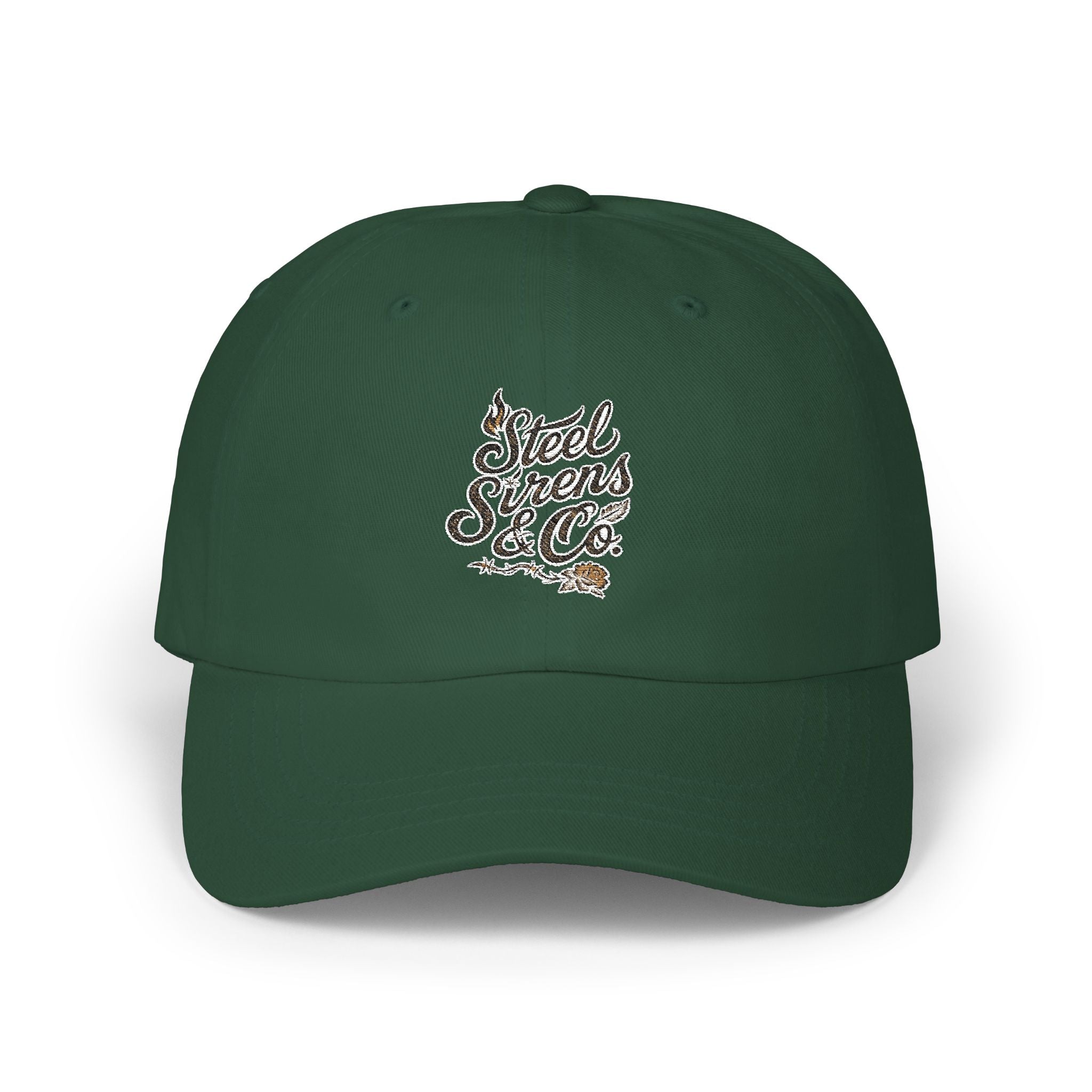 Dad Cap — 'Steel Sirens & Co.' Embroidered Logo Hat